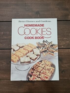 Vintage Better Homes And Gardens - Homemade Cookies Cook Book Hardcover